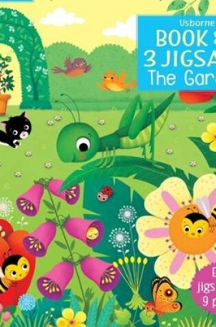 Cover of Usborne Book and 3 Jigsaws: The Garden