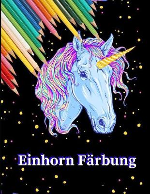 Book cover for Einhorn Farbung