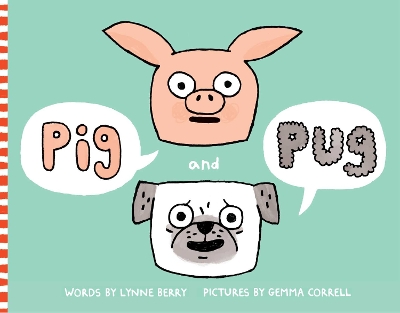 Book cover for Pig and Pug