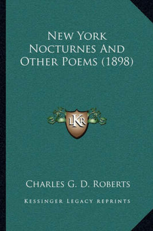 Cover of New York Nocturnes and Other Poems (1898)