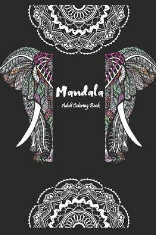 Cover of Mandala Adult Coloring Book