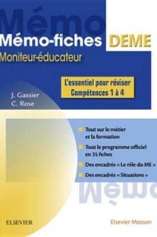 Cover of M�mo-Fiches Deme. Moniteur-Educateur