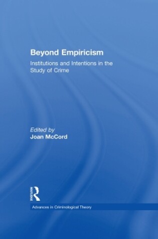 Cover of Beyond Empiricism