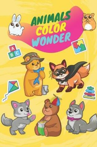 Cover of Animals color wonder