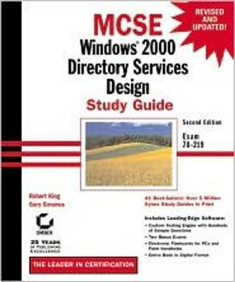 Book cover for MCSE Windows 2000 Directory Services Design Study Guide
