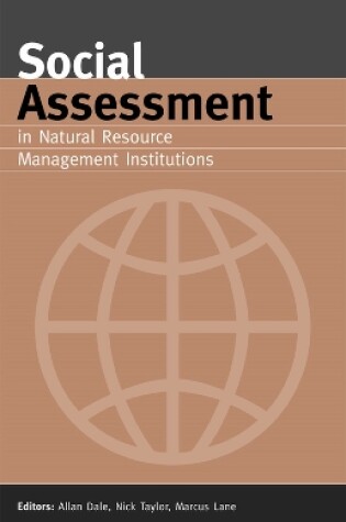 Cover of Social Assessment in Natural Resource Management Institutions