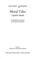 Book cover for Moral Tales