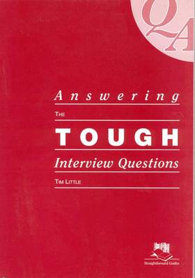 Book cover for Answering the Tough Interview Questions