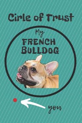 Book cover for Circle of Trust My French Bulldog Blank Lined Notebook Journal