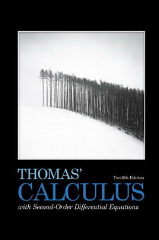Cover of Thomas' Calculus with Second-Order Differential Equations