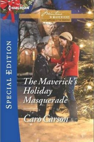 Cover of The Maverick's Holiday Masquerade