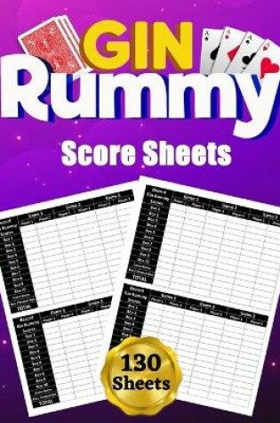 Cover of Gin Rummy Score Sheets