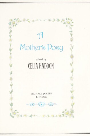 Cover of A Mother's Posy