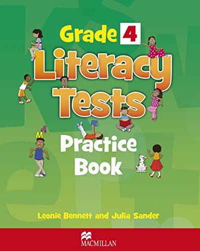Book cover for Grade 4 Literacy Tests Practice Book for Jamaica