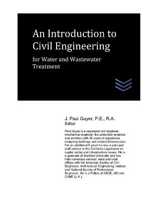 Book cover for An Introduction to Civil Engineering for Water and Wastewater Treatment