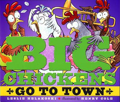 Book cover for Big Chickens Go to Town