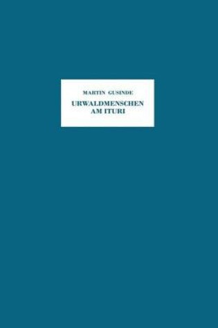 Cover of Urwaldmenschen Am Ituri