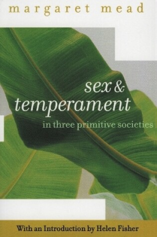 Cover of Sex and Temperament