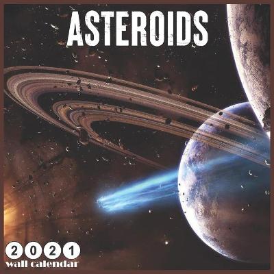 Book cover for Asteroids 2021 Wall Calendar