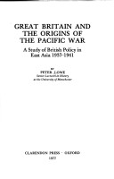 Book cover for Great Britain and the Origins of the Pacific War