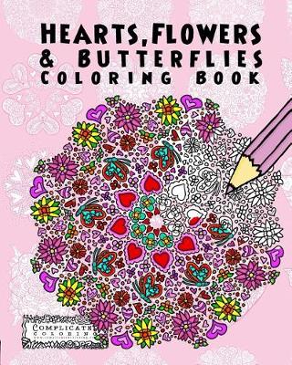 Book cover for Hearts, Flowers and Butterflies