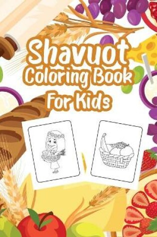 Cover of Shavuot Coloring Book for Kids