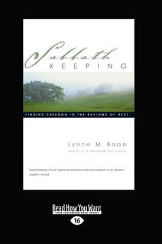 Cover of Sabbath Keeping