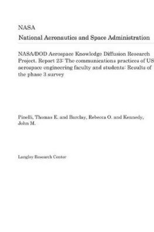 Cover of Nasa/Dod Aerospace Knowledge Diffusion Research Project. Report 23