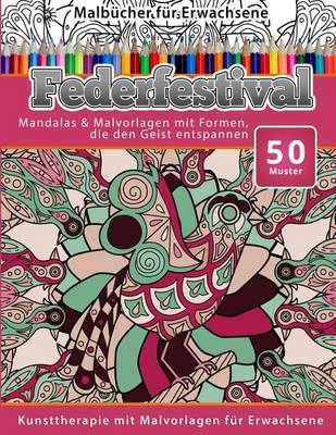 Book cover for Malbucher fur Erwachsene Federfestival