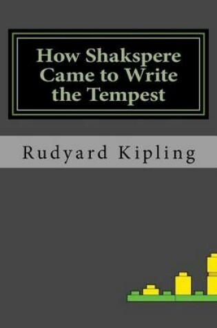 Cover of How Shakspere Came to Write the Tempest