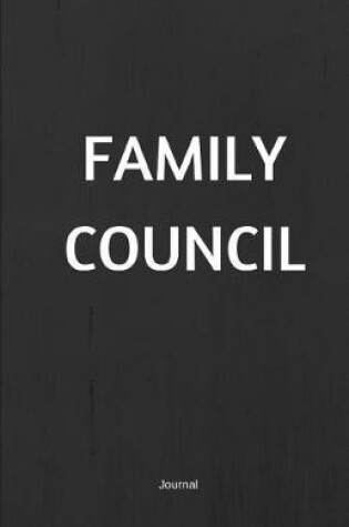 Cover of Family Council Journal