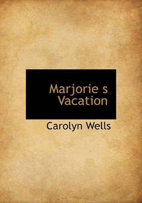 Book cover for Marjorie S Vacation