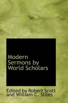 Book cover for Modern Sermons by World Scholars