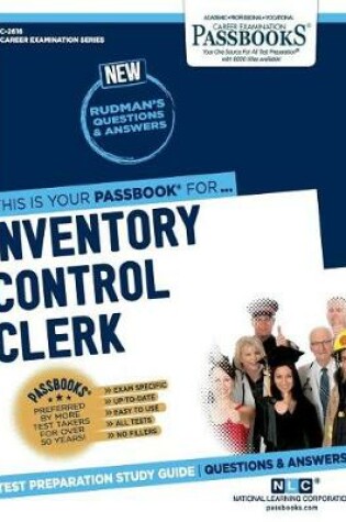 Cover of Inventory Control Clerk (C-2616)