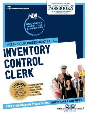 Book cover for Inventory Control Clerk (C-2616)