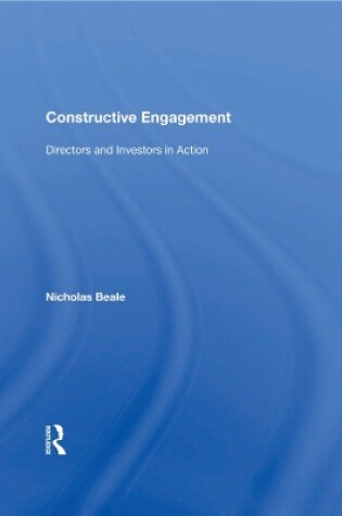 Cover of Constructive Engagement