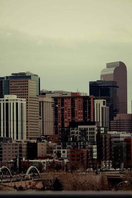 Book cover for Denver Colorado City Skyline