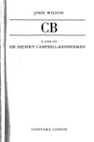 Cover of C. B.