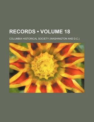 Book cover for Records (Volume 18)