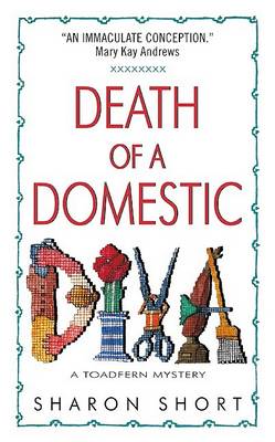 Book cover for Death of a Domestic Diva