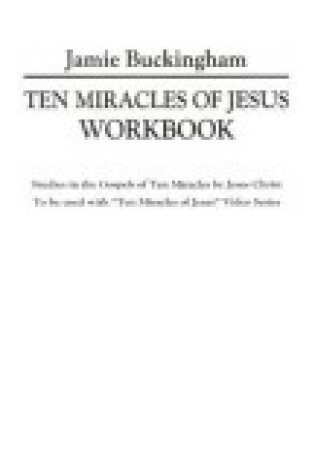 Cover of Ten Miracles of Jesus-Workbook