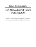 Book cover for Ten Miracles of Jesus-Workbook
