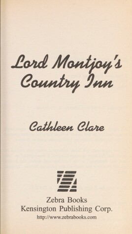 Book cover for Lord Montjoy's Country Inn