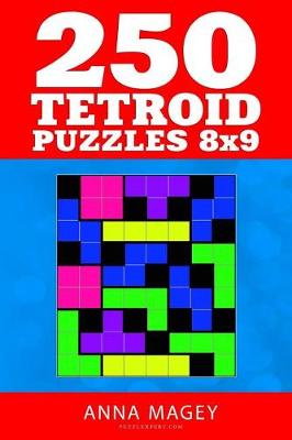 Book cover for 250 Tetroid Puzzles 8x9