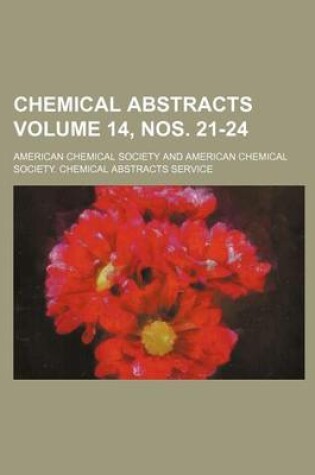 Cover of Chemical Abstracts Volume 14, Nos. 21-24