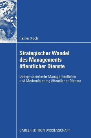 Cover of Strategischer Wandel Des Managements OEffentlicher Dienste