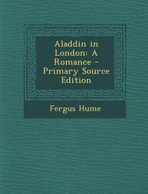 Book cover for Aladdin in London