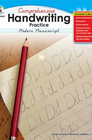 Cover of Comprehensive Handwriting Practice: Modern Manuscript, Grades K - 1