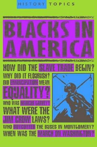 Cover of Blacks in America