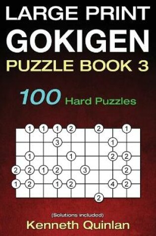 Cover of Large Print Gokigen Puzzle Book 3